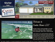 Tablet Screenshot of cantinhomes.com